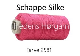 Schappe- Seide 120/2x4 farve 2581 pink